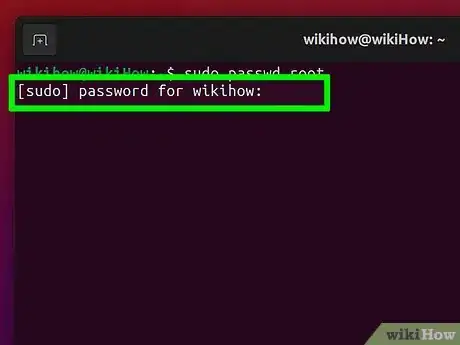 Image titled Become Root in Linux Step 3