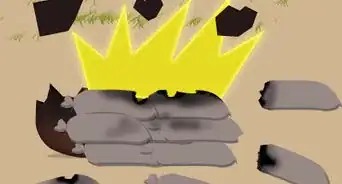 Blast, or Break Rock With Blasting Powder, Gun Powder