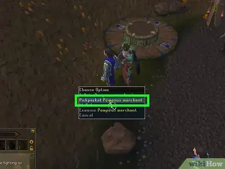 Image titled Get 99 Thieving on RuneScape Step 1