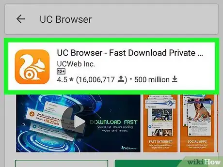 Image titled Download Uc Browser on Android Step 4