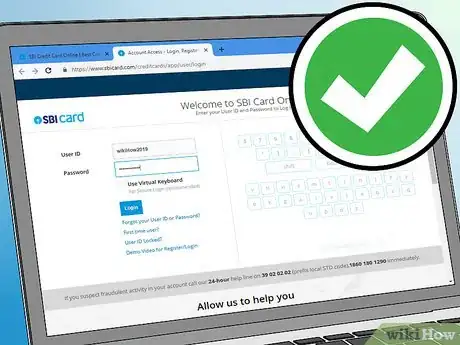 Image titled Cancel an SBI Credit Card Step 2