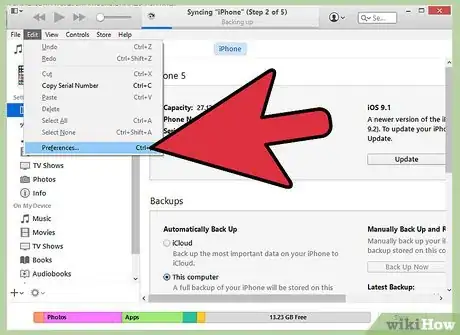 Image titled Transfer Purchases from an iPhone to iTunes Step 25