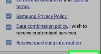 Create a Samsung Account