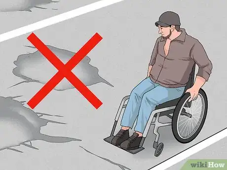 Image titled Operate a Wheelchair Safely Outdoors Step 4