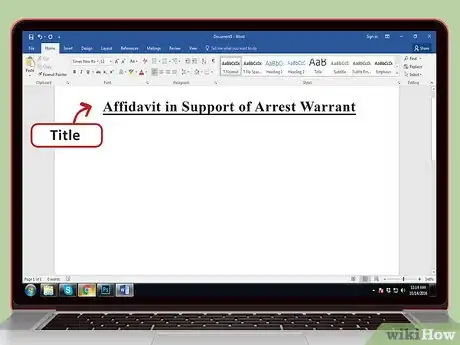 Image titled Write a Drug Offense Affidavit Step 3