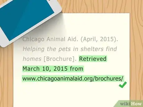 Image titled Cite a Brochure in APA Step 6