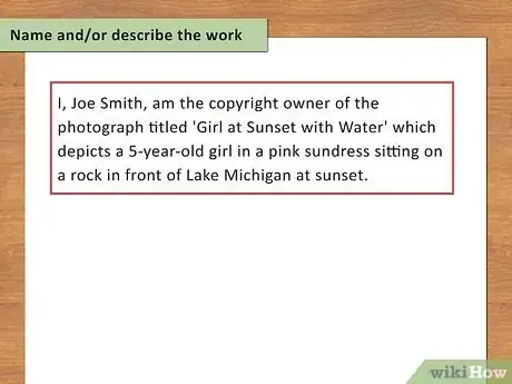 Image titled Write a Copyright Release Step 5
