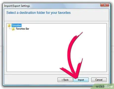 Image titled Import Favorites Into Internet Explorer Step 8