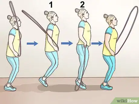 Image titled Use the Rope in Rhythmic Gymnastics Step 4