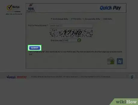 Image titled Pay BSNL Telephone Bills Online Step 11
