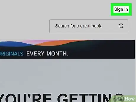 Image titled Access Your Audible Wishlist on PC or Mac Step 2