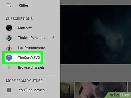 Image titled Unsubscribe to YouTube Channels on PC or Mac Step 3