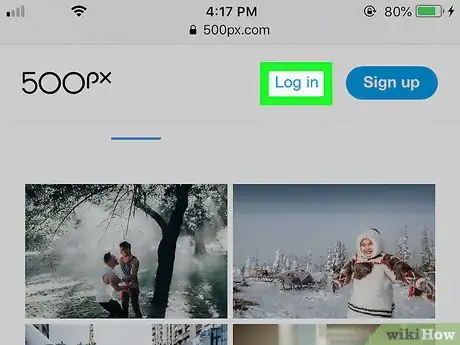 Image titled Sell Photos on 500px on iPhone or iPad Step 3