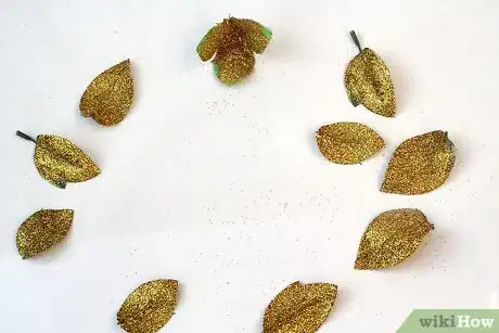 Image titled Make Glittered Leaves Step 8