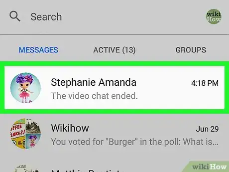 Image titled Share Your Live Location on Facebook Messenger on Android Step 2