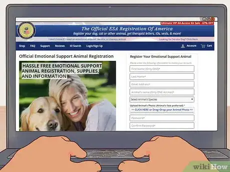 Image titled Register an Animal Step 1