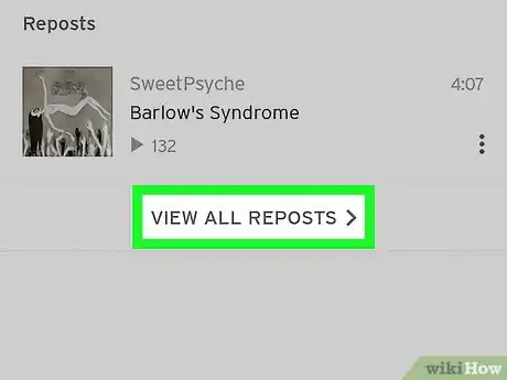 Image titled Delete a Repost on SoundCloud on Android Step 4