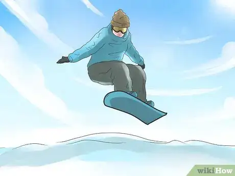 Image titled Hit a Jump on a Snowboard Step 17