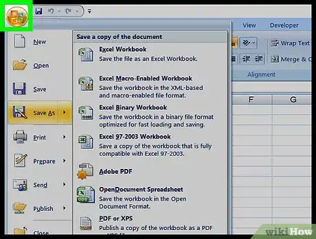 Image titled Convert OpenOffice to Excel Step 7