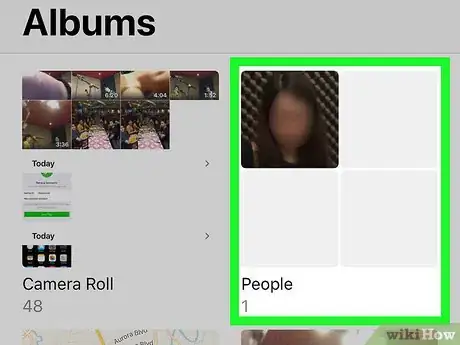 Image titled Add Favorites in the People Album of the Photos App on iPhone or iPad Step 3