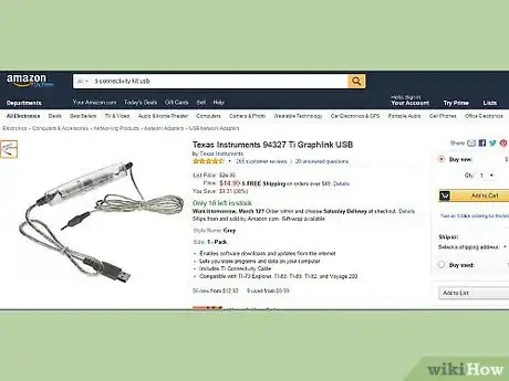Image titled Take a Screenshot of a Texas Instruments Graphing Calculator Step 1