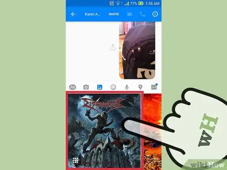 Image titled Send Photos and Videos with Facebook Messenger Step 7