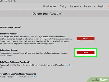 Image titled Cancel Lastpass Step 5