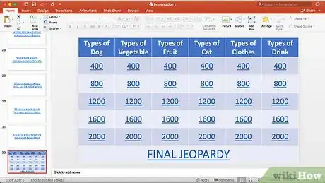 Image titled Make a Jeopardy Game on PowerPoint Step 31