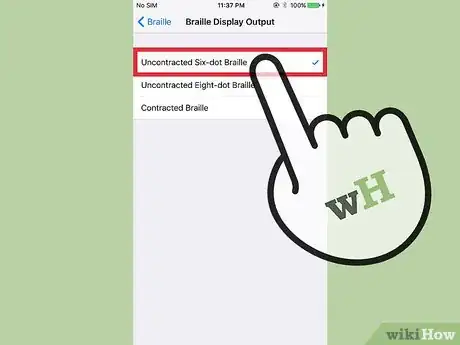 Image titled Change the Braille Display Output on an iPhone Step 8