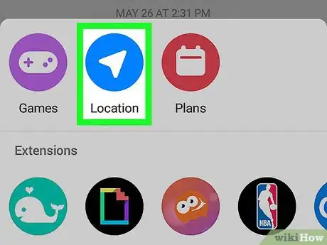 Image titled Share Your Live Location on Facebook Messenger on Android Step 4