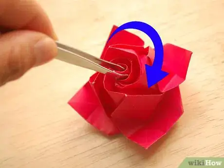 Image titled Fold a Paper Rose Step 40