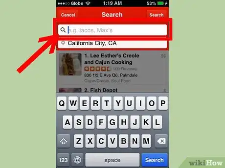 Image titled Add a Business to Yelp With the Yelp for iPhone App Step 3