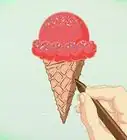 Draw a Detailed Ice Cream Cone