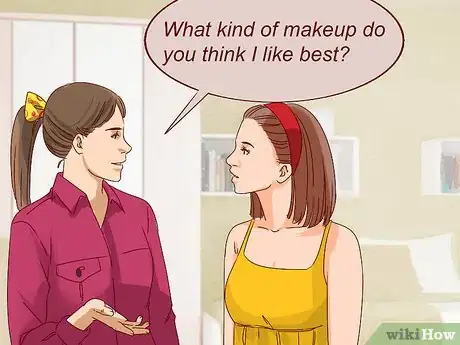 Image titled Get Your Significant Other to Stop Wearing Excessive Makeup Step 3