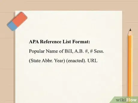 Image titled Cite an Assembly Bill in APA Step 1