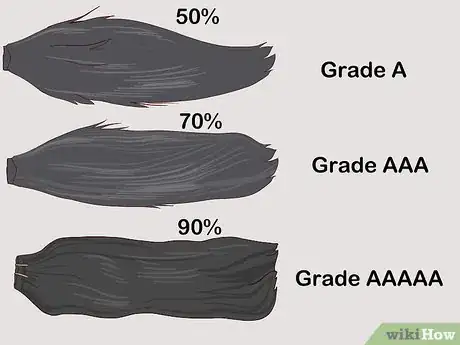 Image titled Grade Hair Extensions Step 4