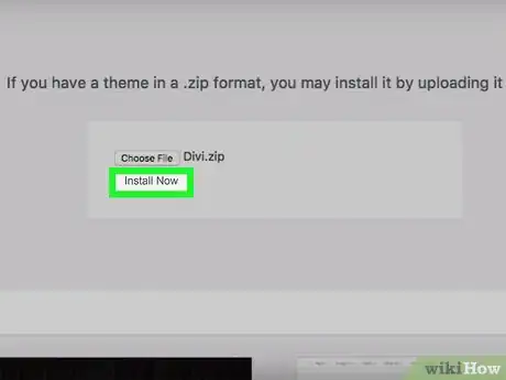 Image titled Install the Divi Theme on WordPress on PC or Mac Step 13