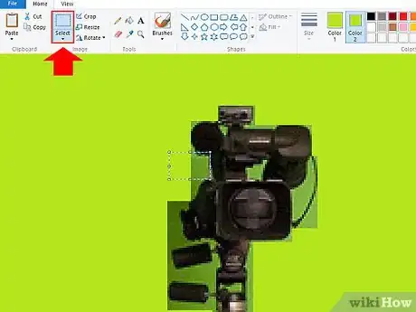 Image titled Cut out a Picture (Green Screen) Step 6