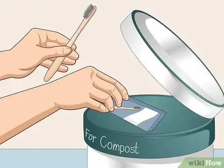 Image titled Dispose of a Bamboo Toothbrush Step 1