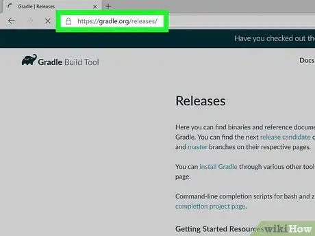 Image titled Download Gradle Step 1