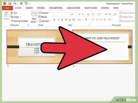 Image titled Add Transitions to Powerpoint Step 3