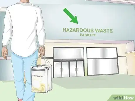 Image titled Dispose of Turpentine Step 2