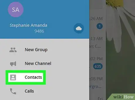 Image titled Delete Contacts on Telegram on PC or Mac Step 3