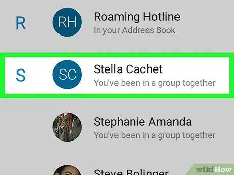 Image titled Delete Contacts on GroupMe on Android Step 4