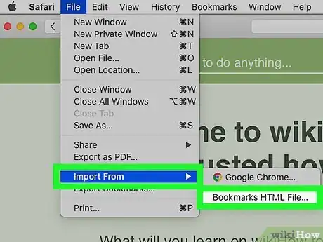 Image titled Import Bookmarks to Safari Step 5