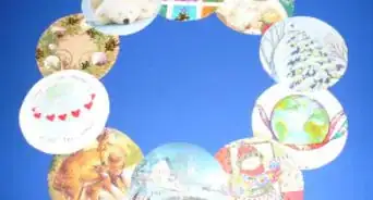 Make Placemats from Greeting Cards