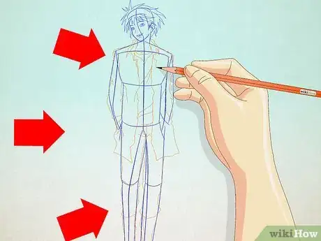 Image titled Draw Manga Boys Step 6