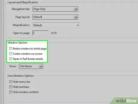Image titled Set the Opening View of a PDF in Acrobat Professional Step 7