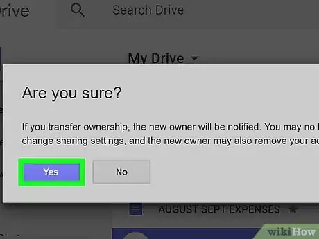 Image titled Transfer Ownership of Files on Google Drive Step 13
