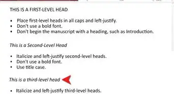 Write Headings for an Article